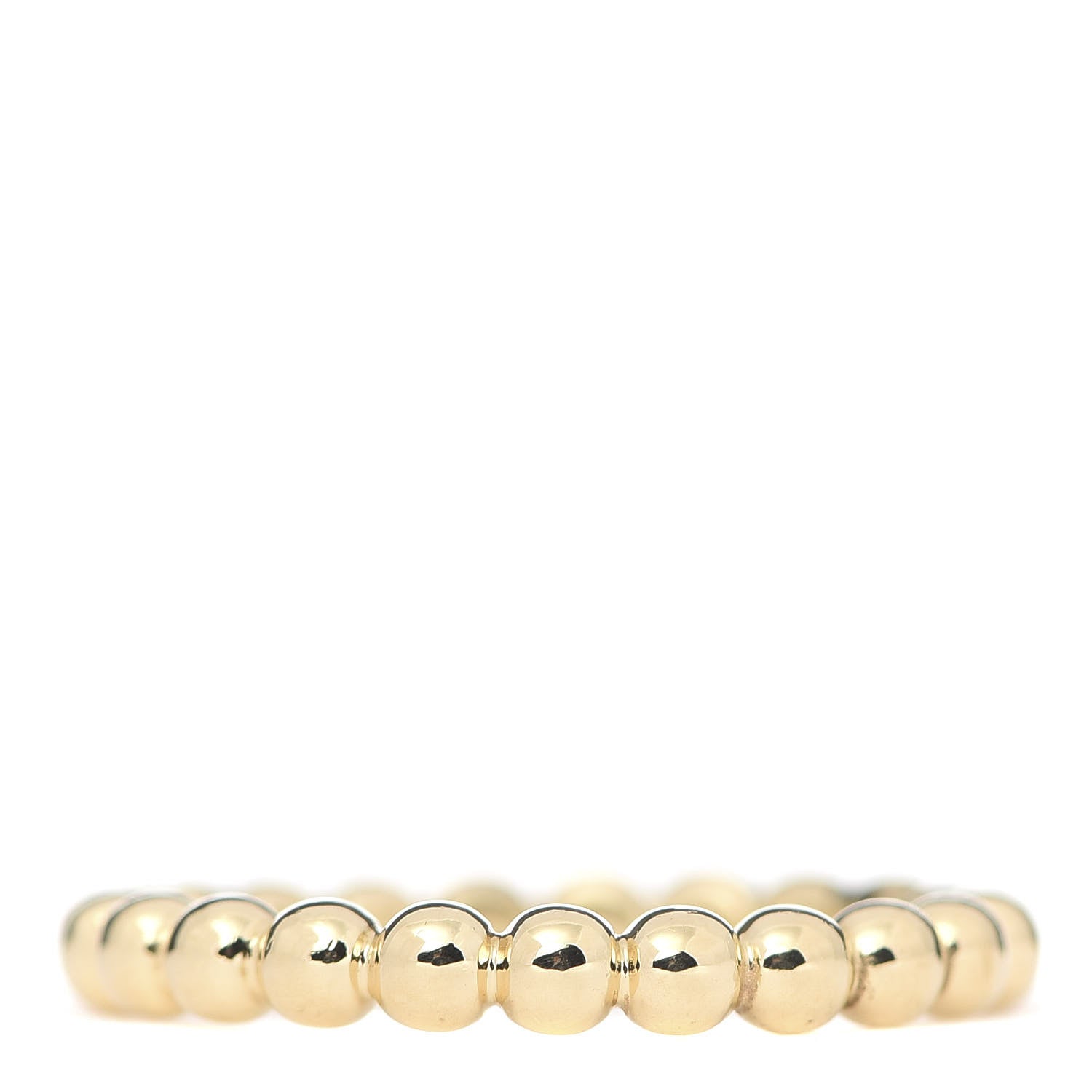 Tiffany 18K Yellow Gold 3mm HardWear Ball Ring 57 8 3 of 5