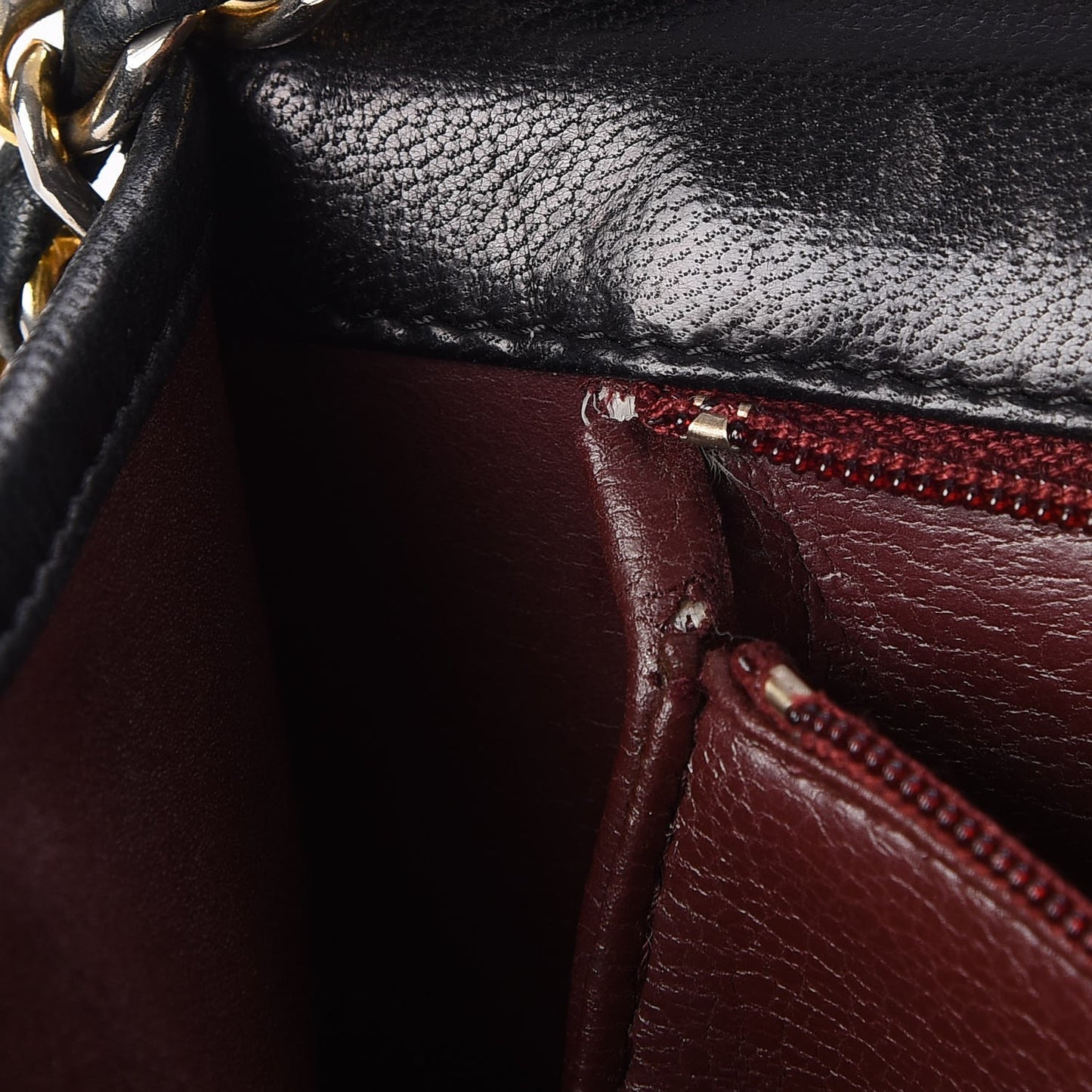 Lambskin Quilted Small Single Flap Black