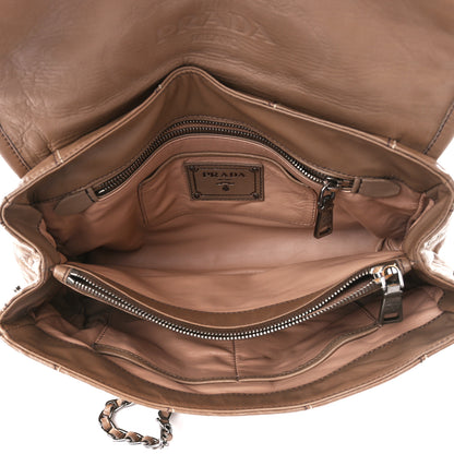 Prada Nappa Antique Stitched Flap Cammeo 5 of 14
