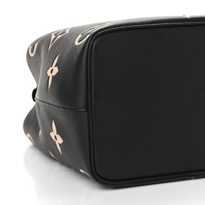 Louis Vuitton Empreinte Monogram Giant Neonoe MM Black Beige 7 of 8