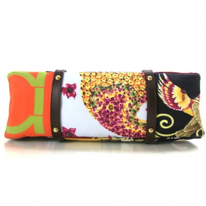 FASHIONPHILE SALVATOREFERRAGAMOCanvasSummerJungleShoulderBag 6 of 9
