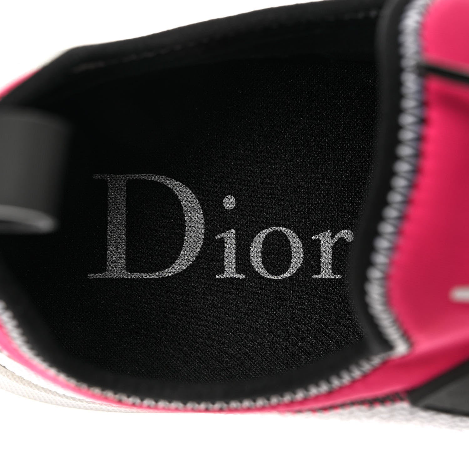 Christian Dior Technical Knit Mens B21 Sneakers 45 Grey Pink Black 6 of 9