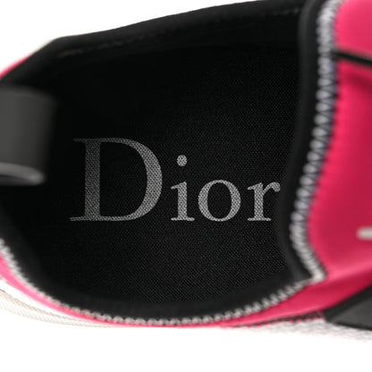 Christian Dior Technical Knit Mens B21 Sneakers 45 Grey Pink Black 6 of 9