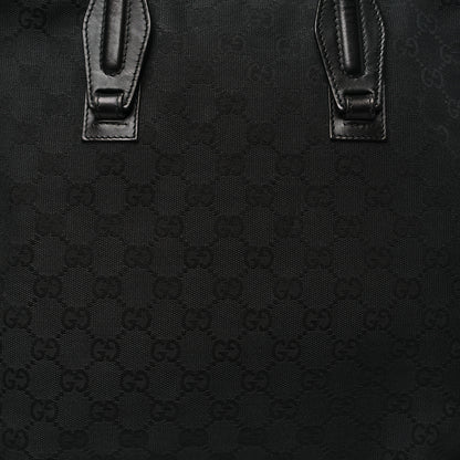 Gucci Monogram Tote Black 7 of 12
