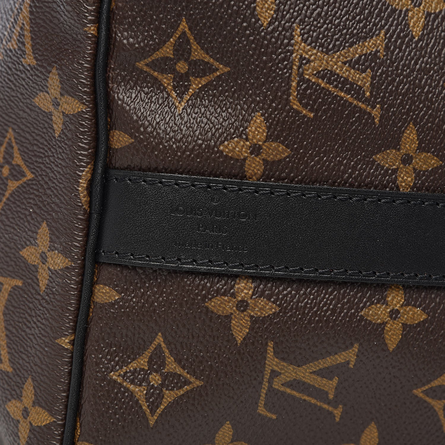 Louis Vuitton Monogram Macassar Keepall Bandouliere 45 8 of 11