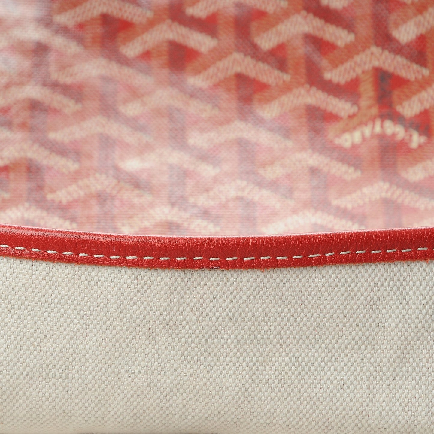 Goyardine Saint Louis GM Red