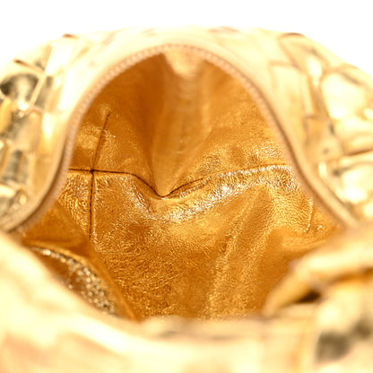 Bottega Veneta Metallic Nappa Intrecciato Mini Jodie Gold 5 of 10