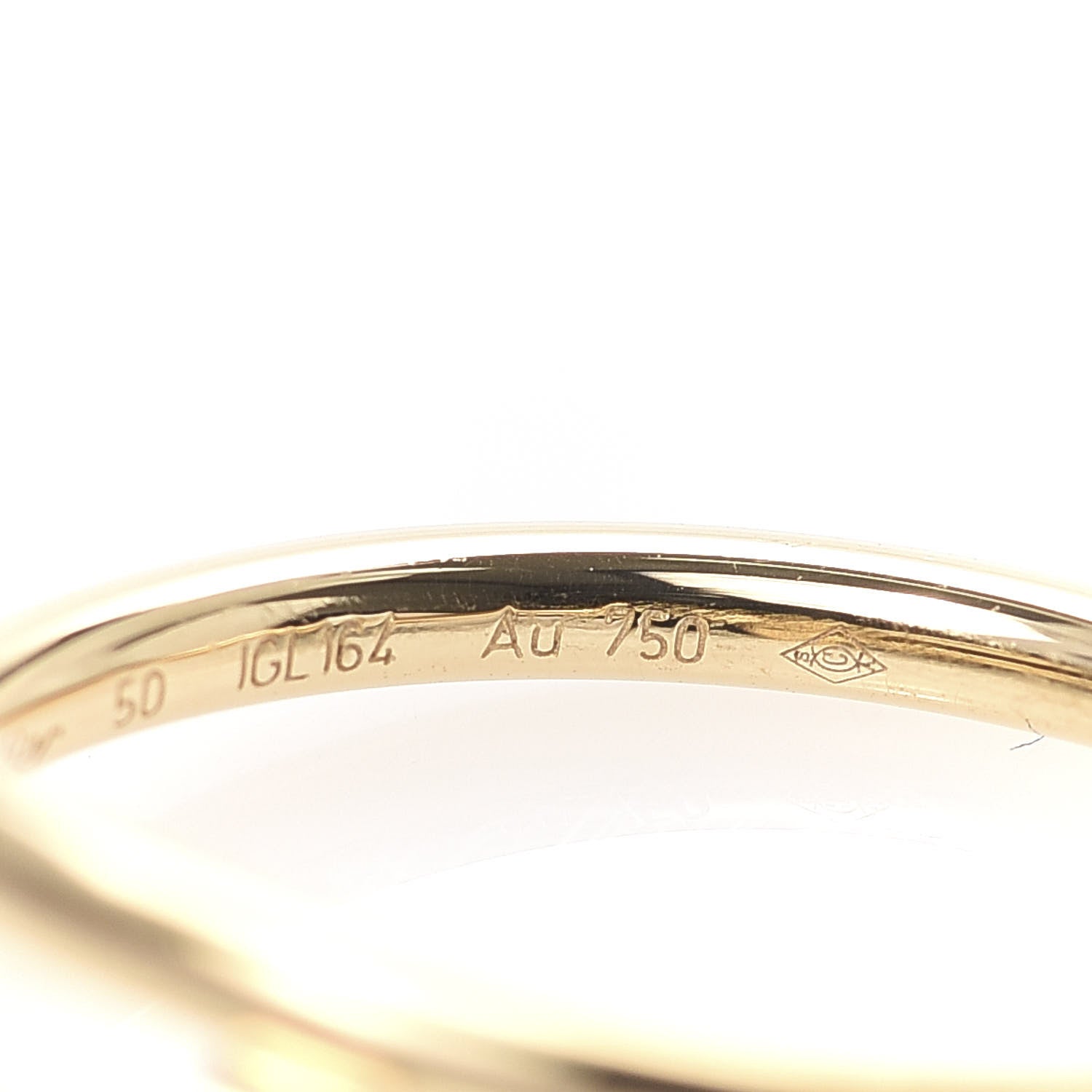Cartier 18K Yellow Gold Small Juste Un Clou Ring 50 5.25 5 of 5