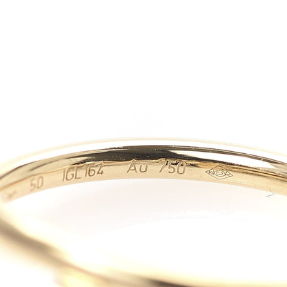 Cartier 18K Yellow Gold Small Juste Un Clou Ring 50 5.25 5 of 5