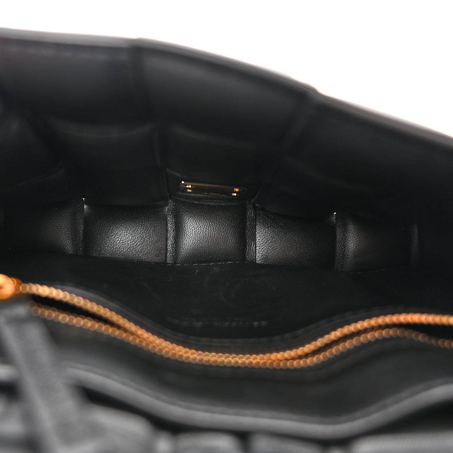 Bottega Veneta Nappa Maxi Intreccio Small Padded Cassette Crossbody Bag Black 5 of 9