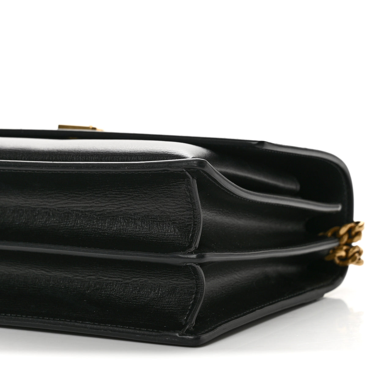Saint Laurent Calfskin Medium Monogram Sunset Black 10 of 13