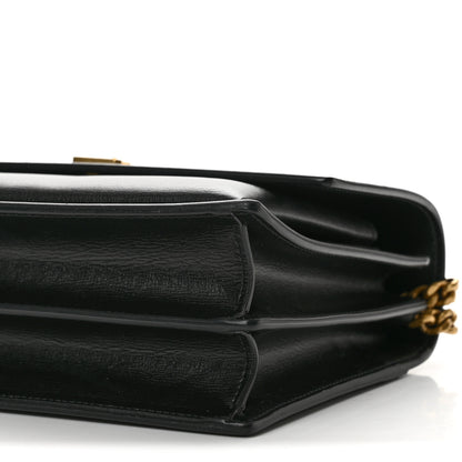 Saint Laurent Calfskin Medium Monogram Sunset Black 10 of 13