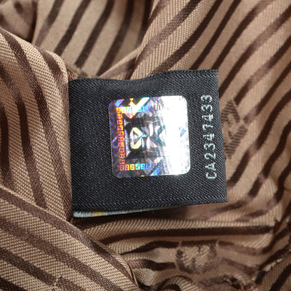 Fendi Tessuto Matelasse Chameleon Tote Ecru Black 9 of 10