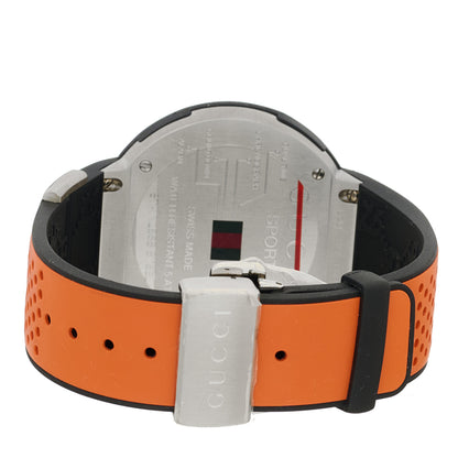 Gucci Stainless Steel Rubber 49mm Digital I-Gucci Sport Watch Black 3 of 5