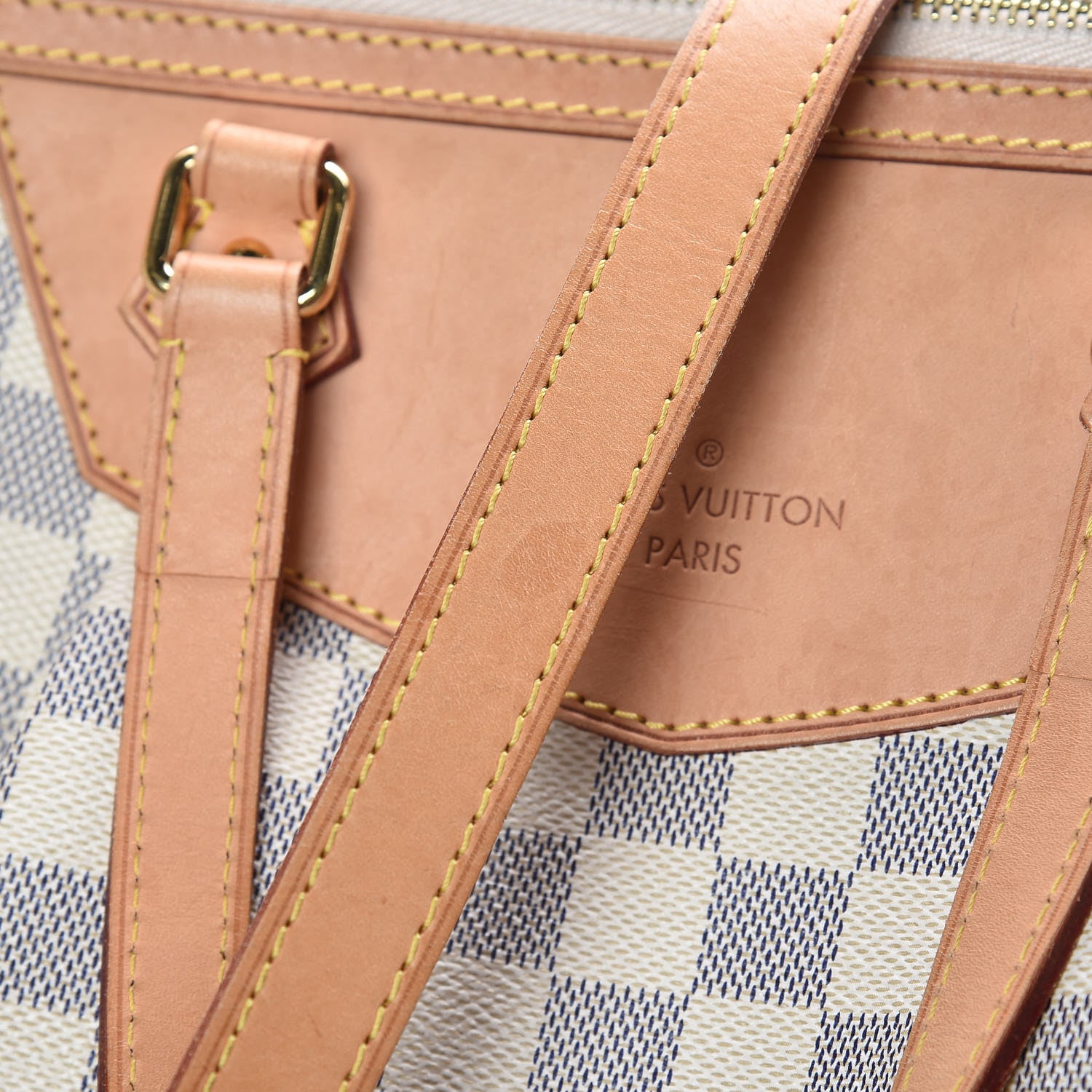 Louis Vuitton Damier Azur Siracusa GM 15 of 19