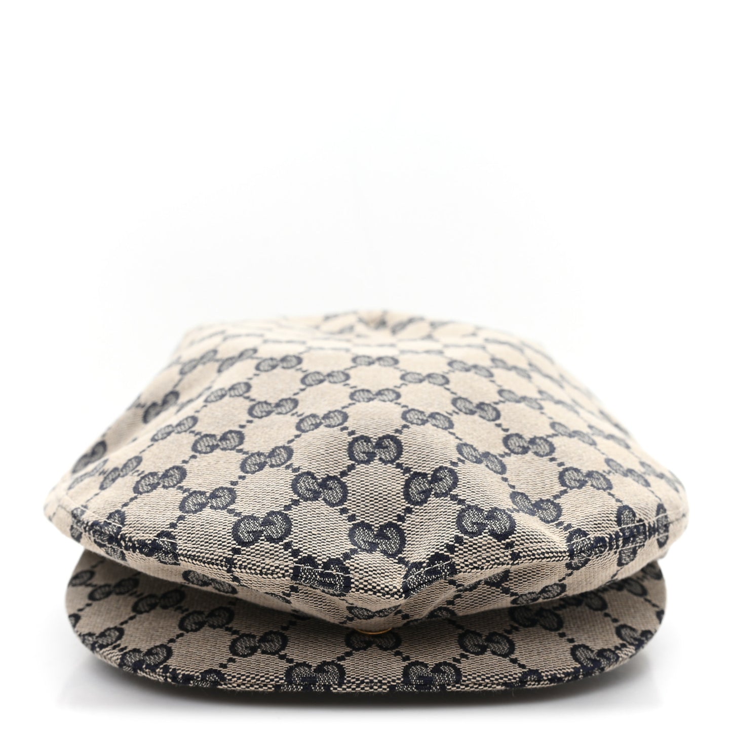 Monogram Flat Cap XL Navy