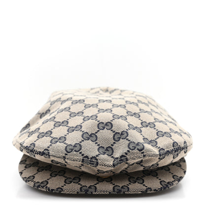 Gucci Monogram Flat Cap XL Navy 3 of 10
