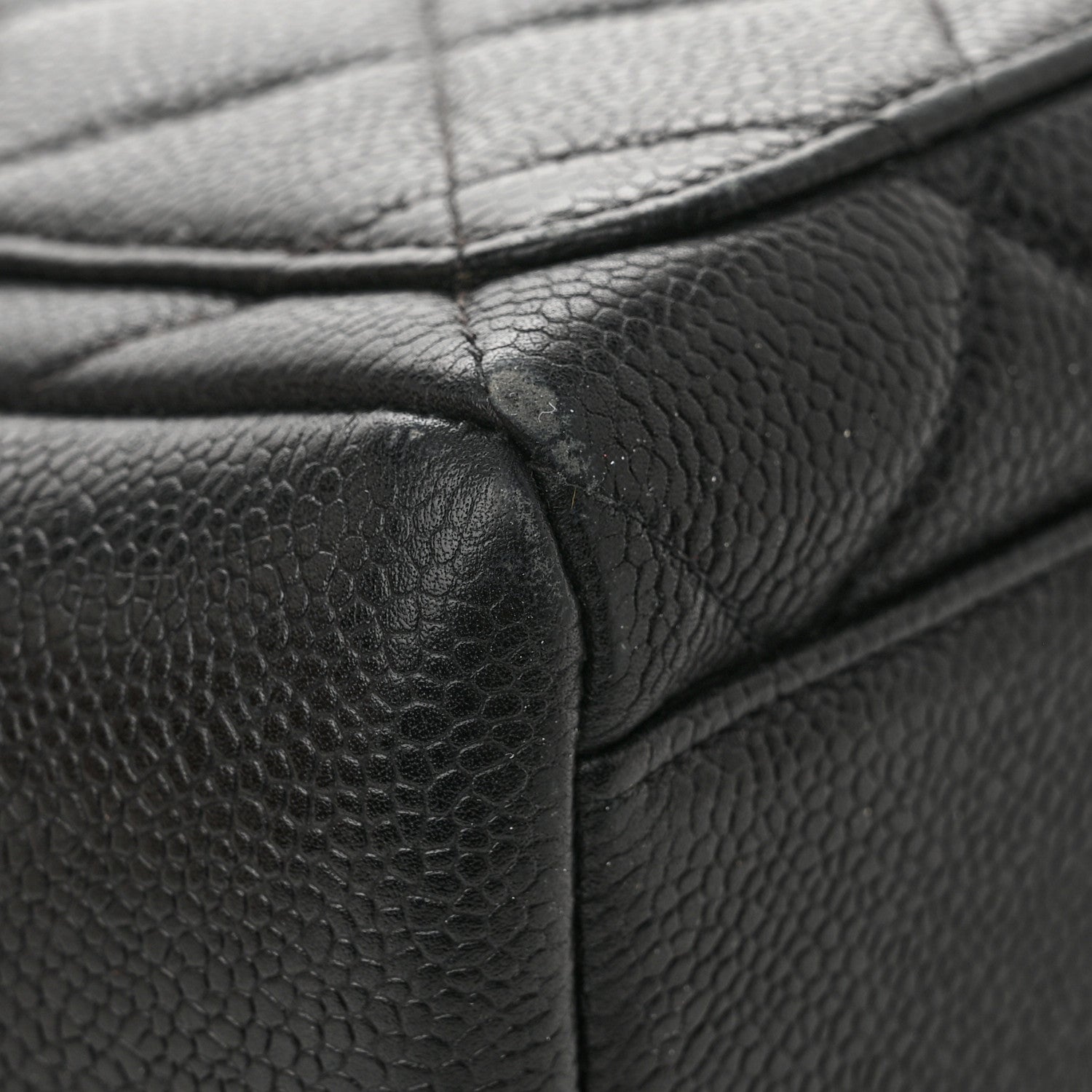 Chanel Caviar Quilted Medium Single Flap Black 12 of 20