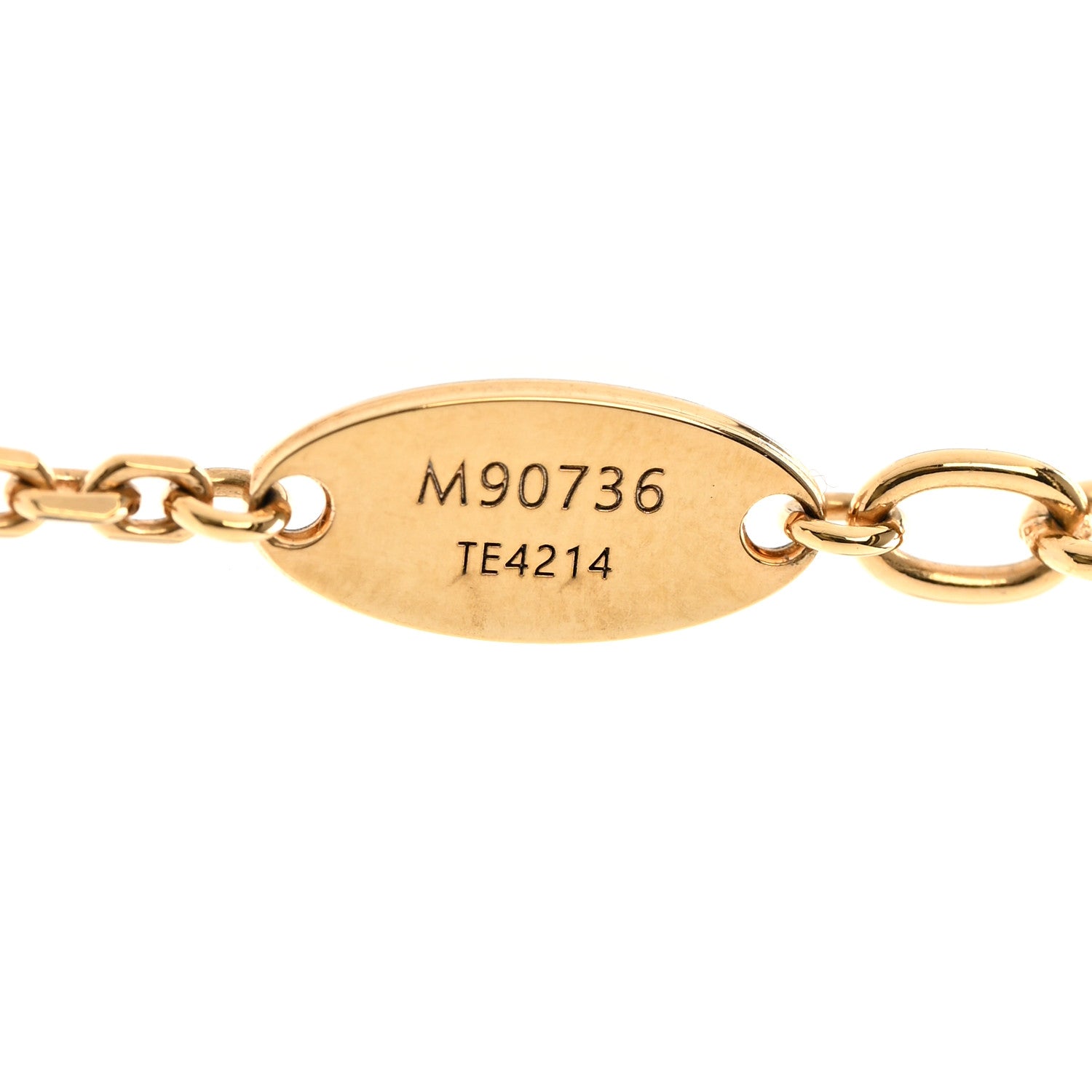 Louis Vuitton Blooming Supple Necklace Gold 7 of 7