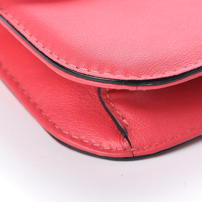 Valentino Garavani Vitello Small Glam Lock Rockstud Flap Deep Rose 8 of 12