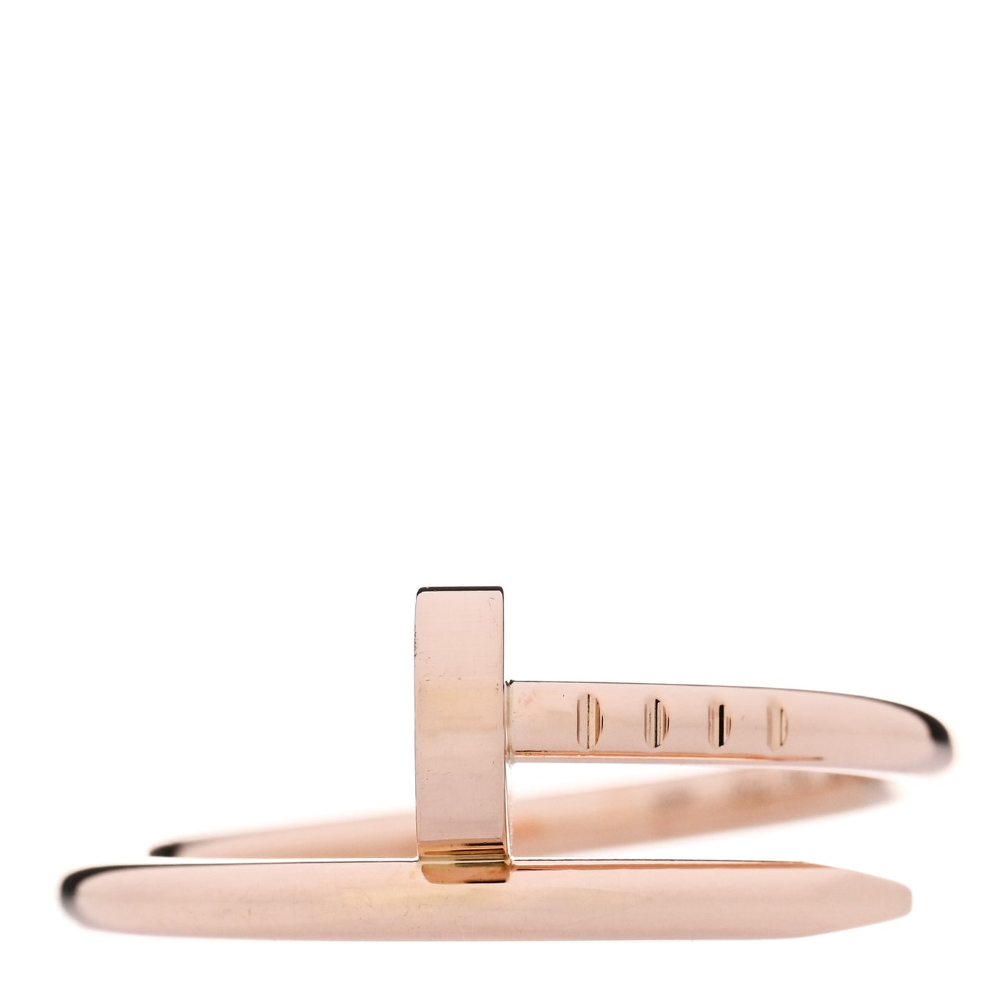 18K Pink Gold Small Juste Un Clou Ring 51 5.75