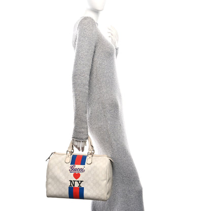 Gucci GG Plus Monogram Loves New York Medium Joy Boston 2 of 12