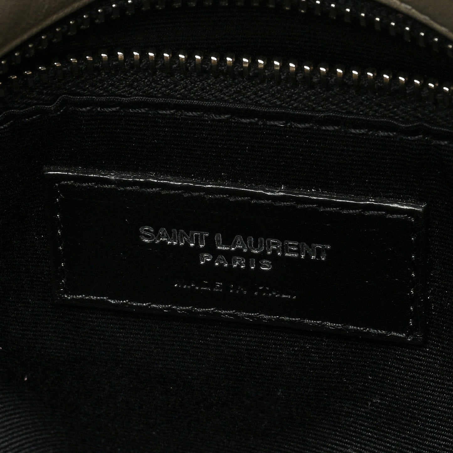 Lambskin Quilted Small Loulou Puffer Monogram Chain Satchel Crema Soft
