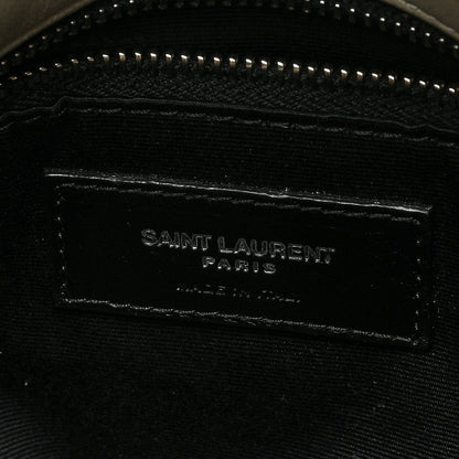 Saint Laurent Lambskin Quilted Small Loulou Puffer Monogram Chain Satchel Crema Soft 6 of 9