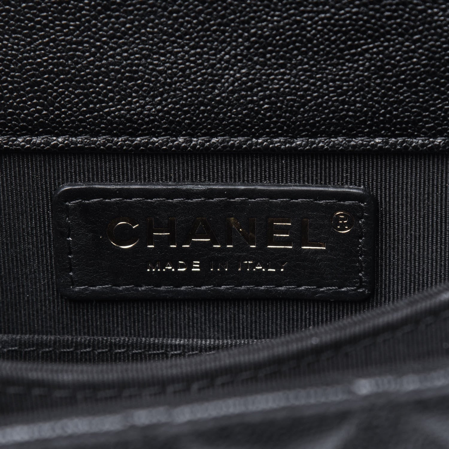 Chanel Caviar Quilted North South Boy Flap Black 6 of 12