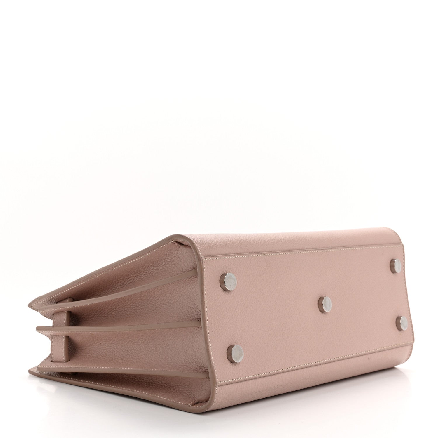 Saint Laurent Smooth Calfskin Baby Sac De Jour Pale Blush 4 of 11