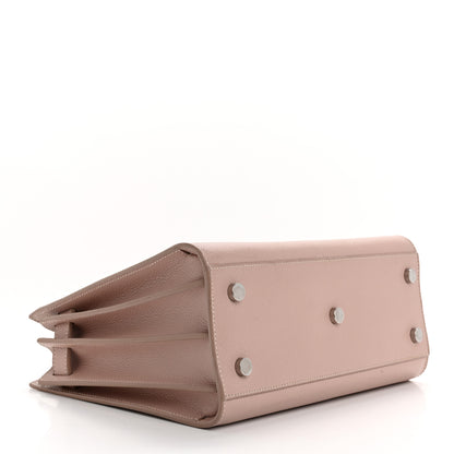 Saint Laurent Smooth Calfskin Baby Sac De Jour Pale Blush 4 of 11