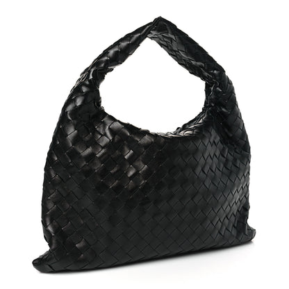 Bottega Veneta Calfskin Intrecciato Small Hop Black 3 of 9