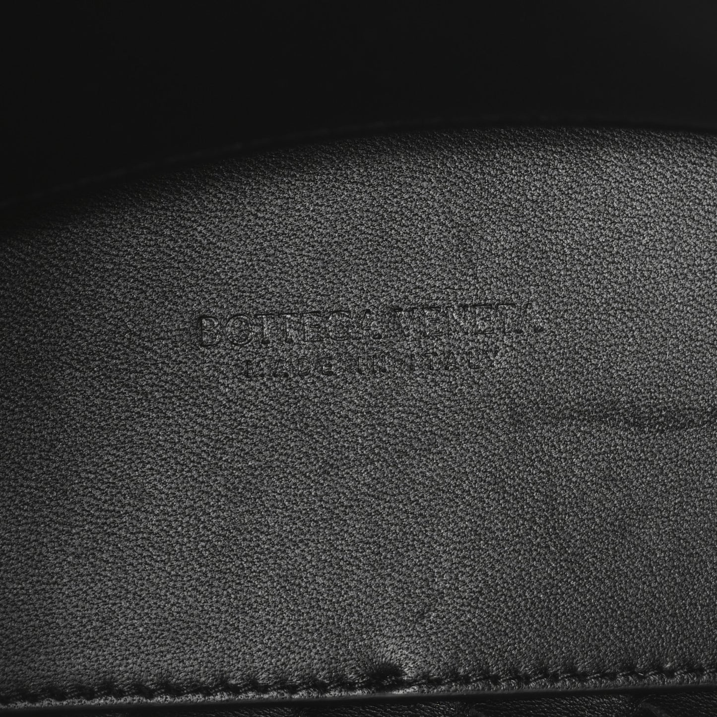 Nappa Intrecciato Small Andiamo Shoulder Bag Black