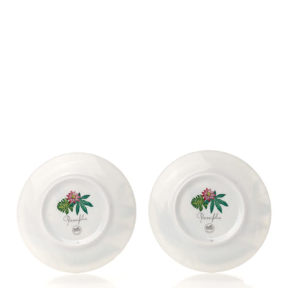 Hermes Porcelain Passifolia Bread and Butter Plate Set of 2 3 of 6