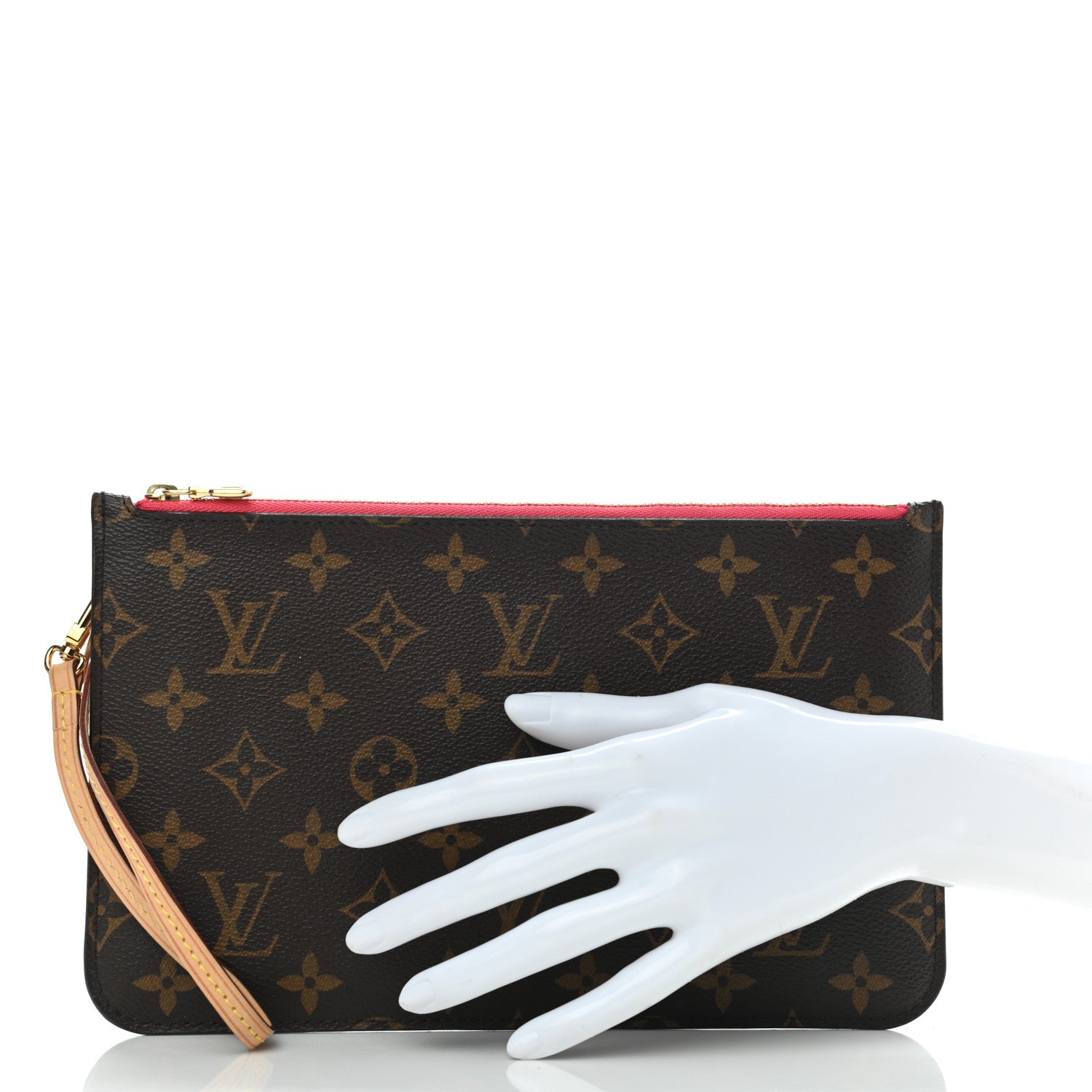 Louis Vuitton Monogram Neverfull MM GM Pochette Pivoine 2 of 7