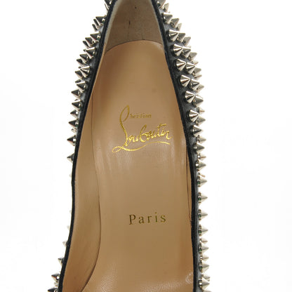 Christian Louboutin Nappa Fifi Spikes 100 Pumps 36 Black 7 of 7