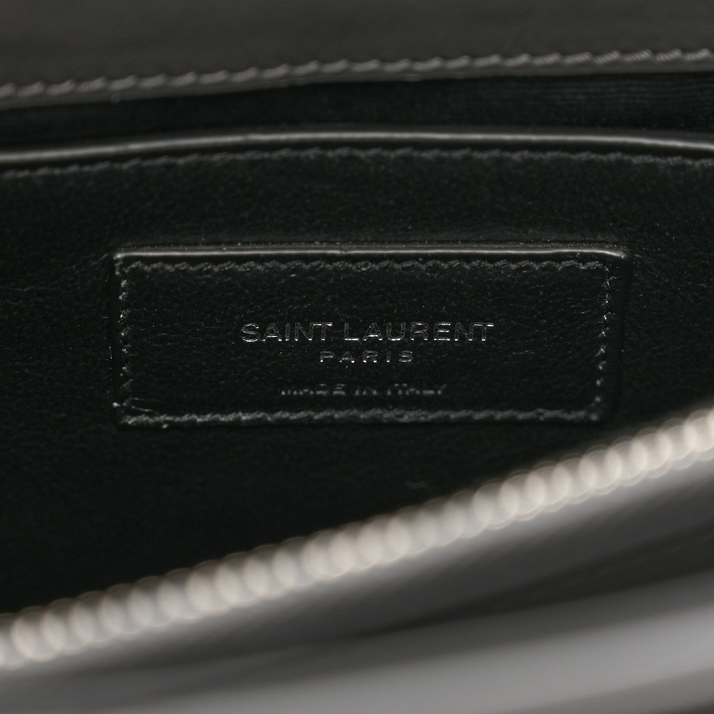 Calfskin Y Quilted Monogram Small Loulou Chain Satchel Storm