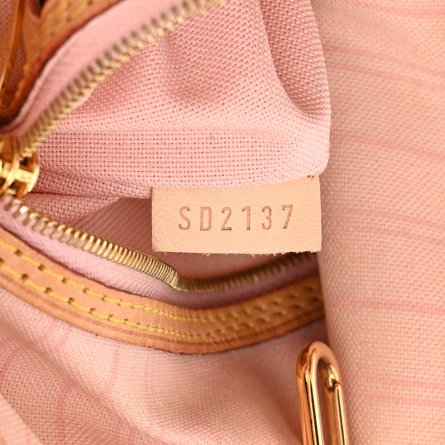 Damier Azur Delightful MM Rose Ballerine