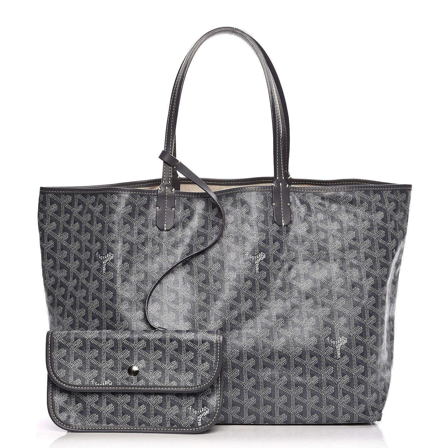 Goyard Goyardine Saint Louis PM Grey 1 of 9