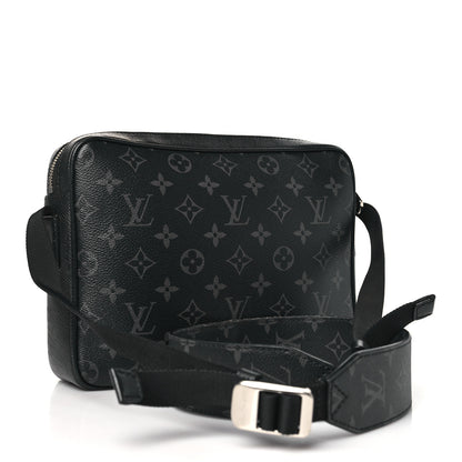 Louis Vuitton Taiga Monogram Eclipse Outdoor Messenger Black 3 of 12