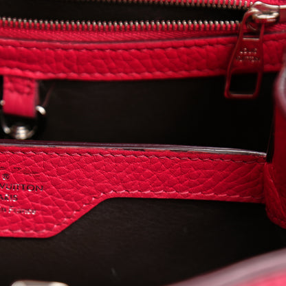 Louis Vuitton Taurillon Capucines PM Scarlet 10 of 10