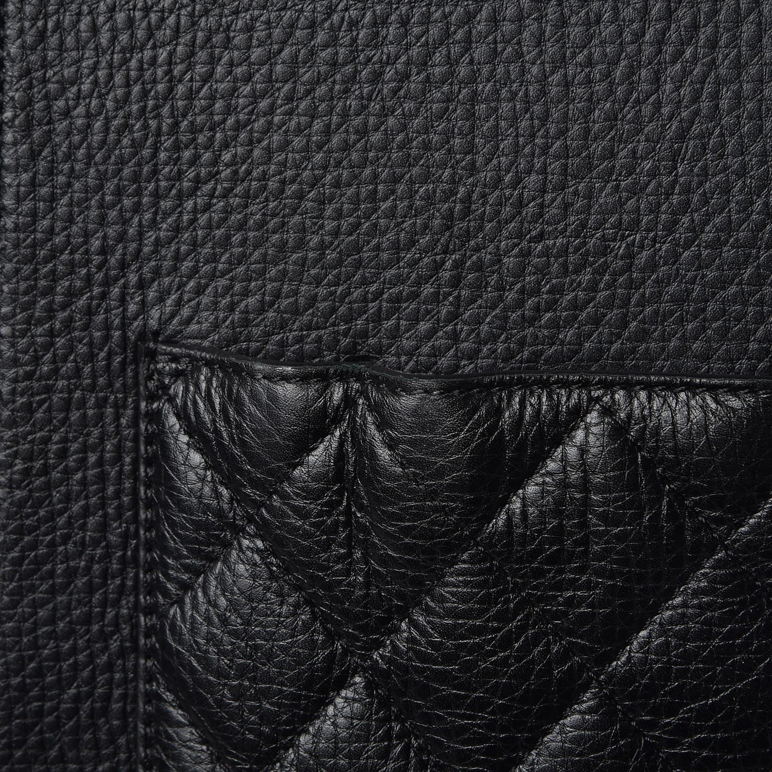 Chanel Calfskin Quilted Coco Case Trolley Black 9 of 15