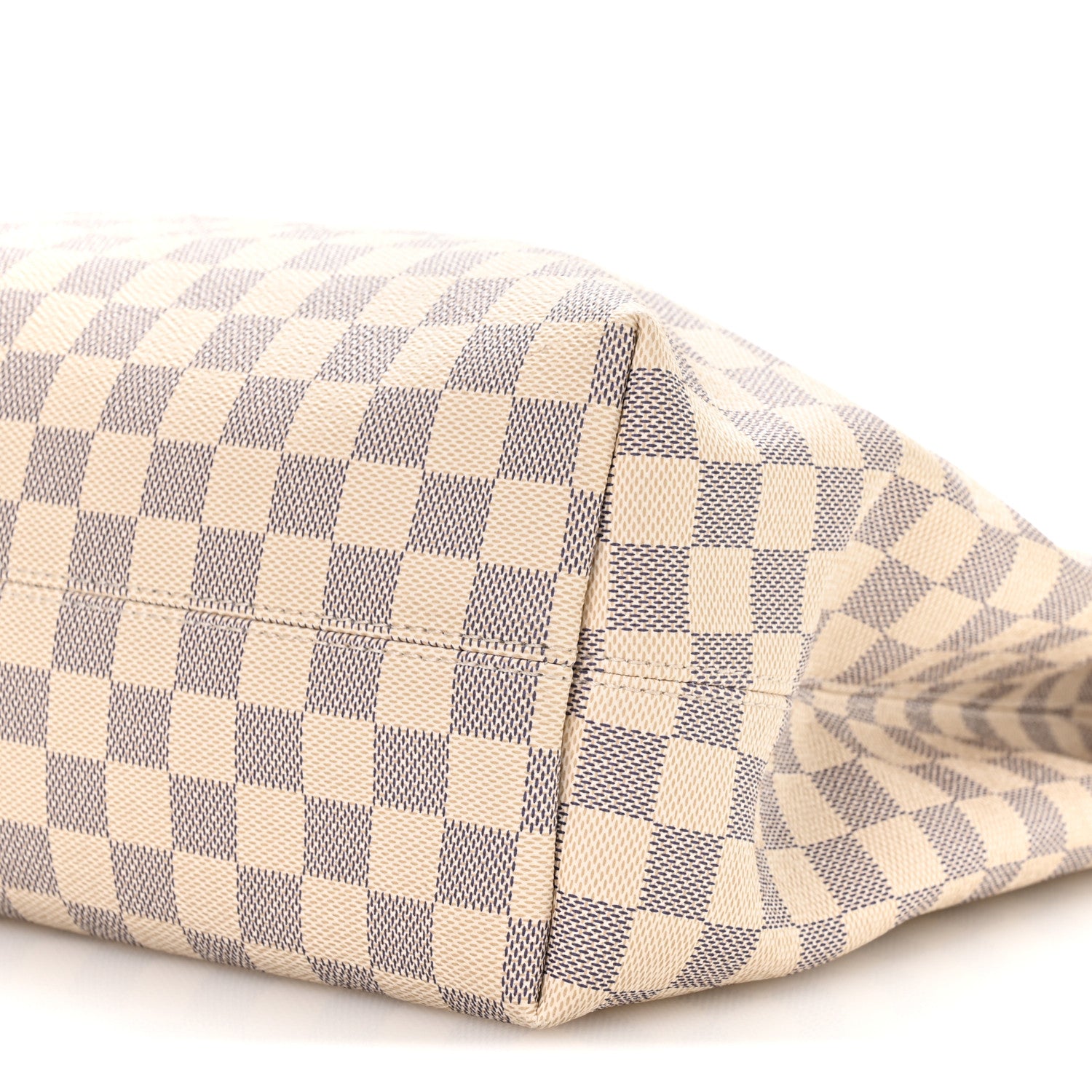 Louis Vuitton Damier Azur Graceful MM Rose Ballerine 8 of 8