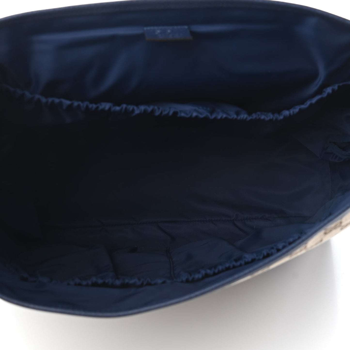 Monogram Convertible Diaper Bag Blue