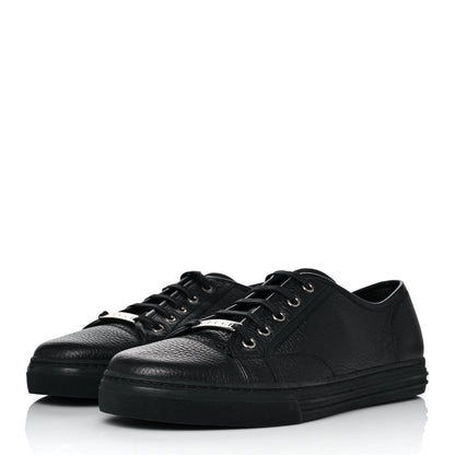 Gucci Nappa Mens Low Top Sneakers 9 Black 3 of 9