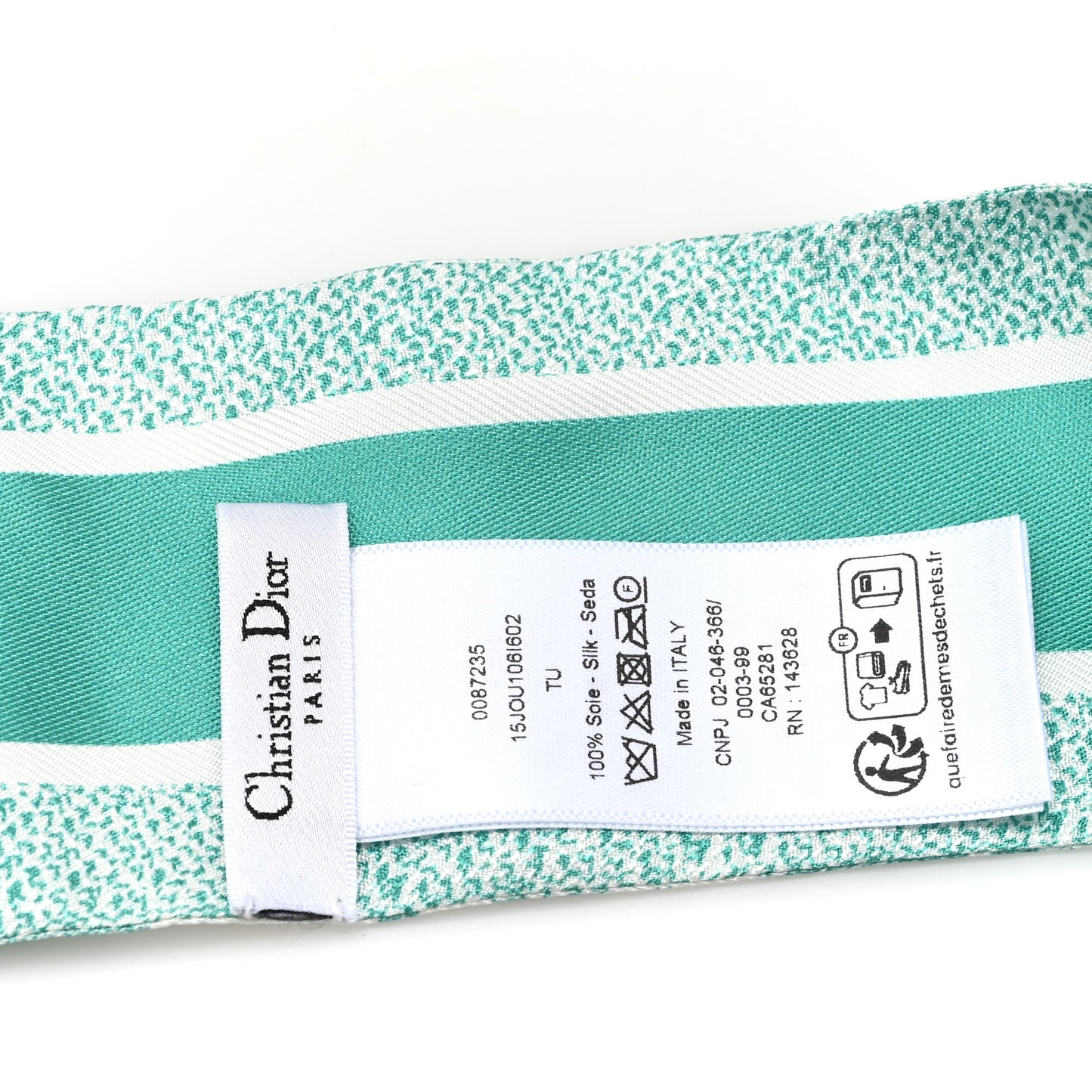 Silk Toile De Jouy Mitzah Scarf Green