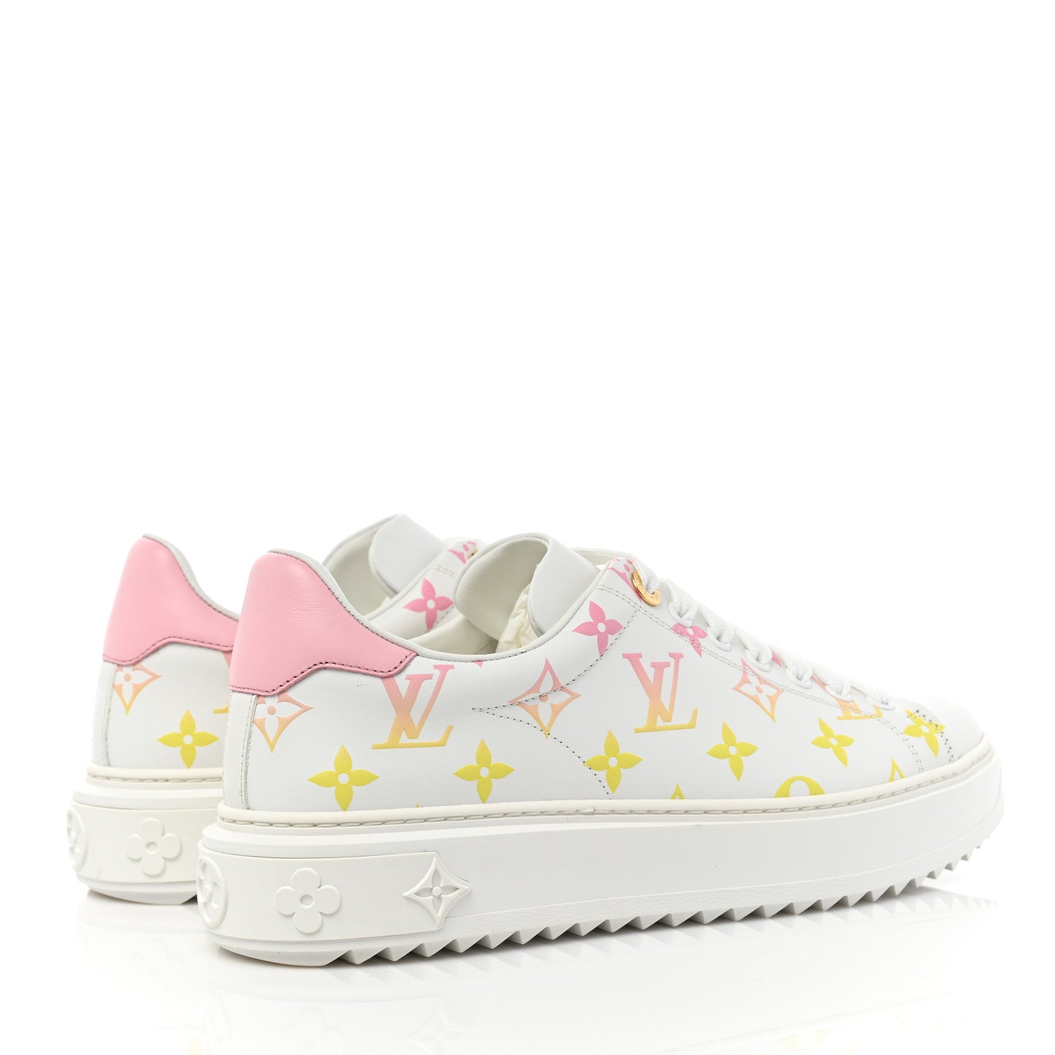 Louis Vuitton Monogram By The Pool Time Out Sneakers 39 Rose 4 of 10