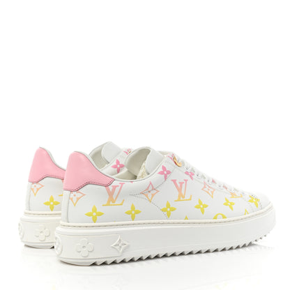 Louis Vuitton Monogram By The Pool Time Out Sneakers 39 Rose 4 of 10