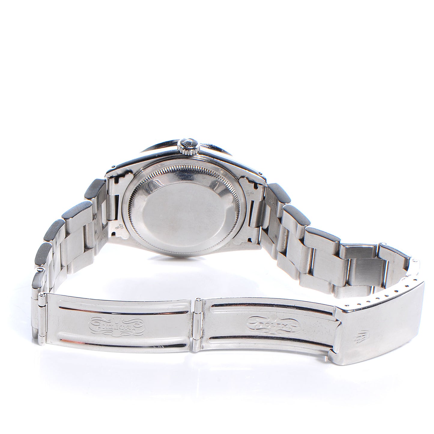 Stainless Steel Diamond 36mm Oyster Perpetual Datejust Watch Black 116244