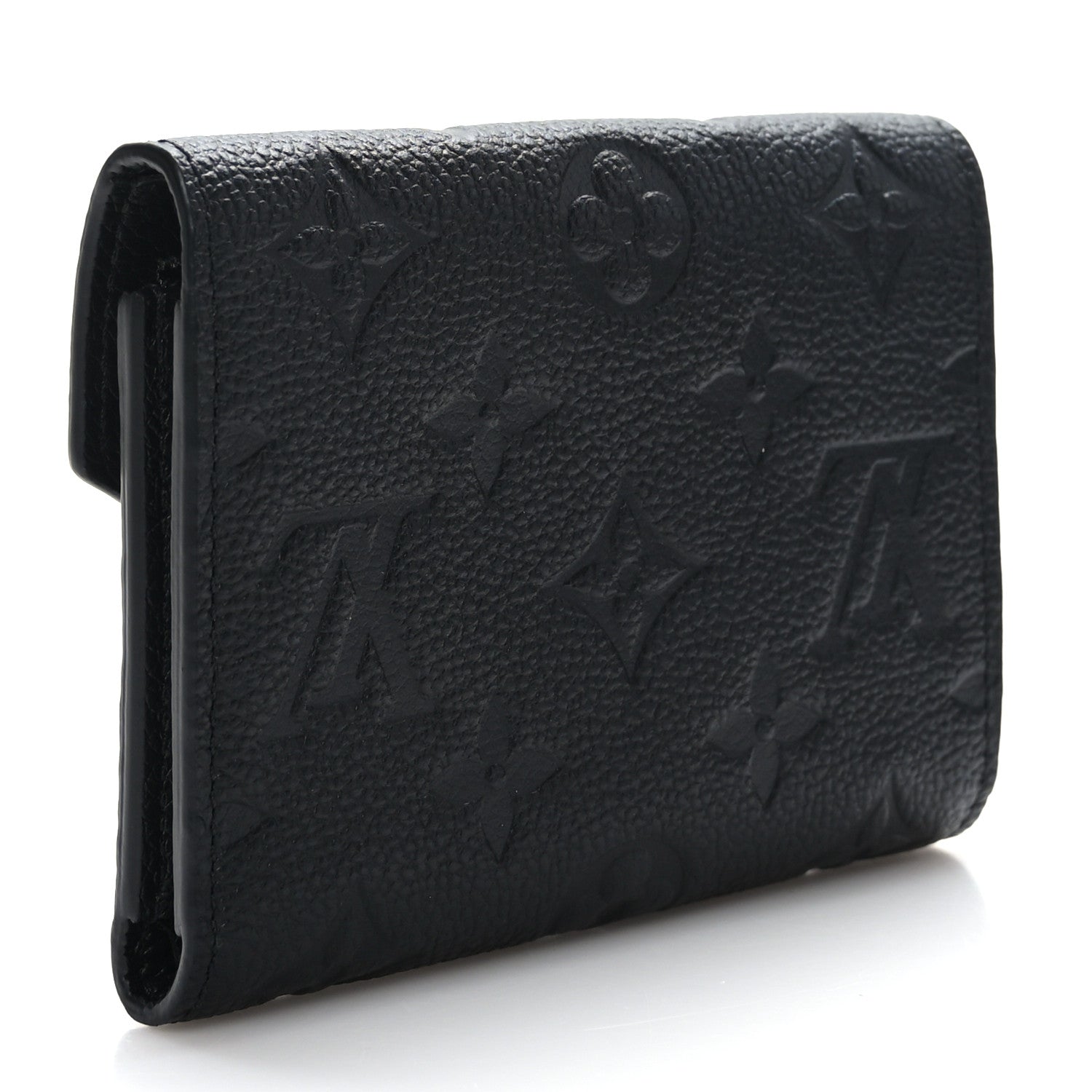 Louis Vuitton Empreinte Victorine Wallet Black 3 of 6